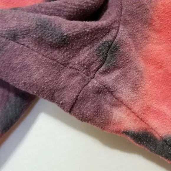 Victoria's Secret PINK sweatpants Large Supernova Tie Dye script logo colorful - Picture 10 of 15